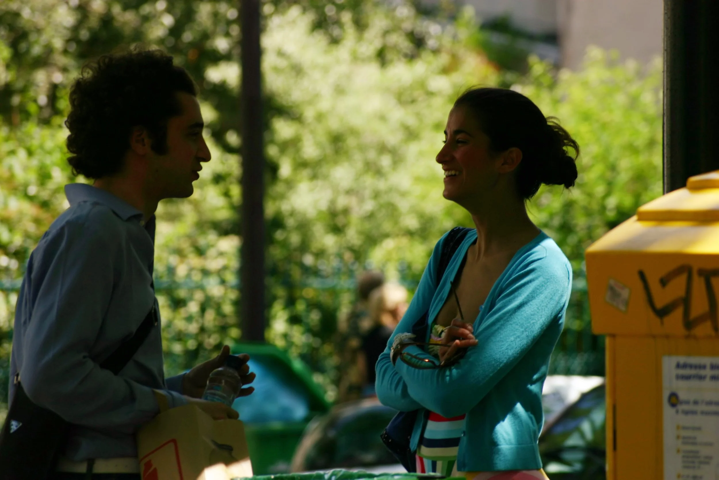 Paris, screet scene