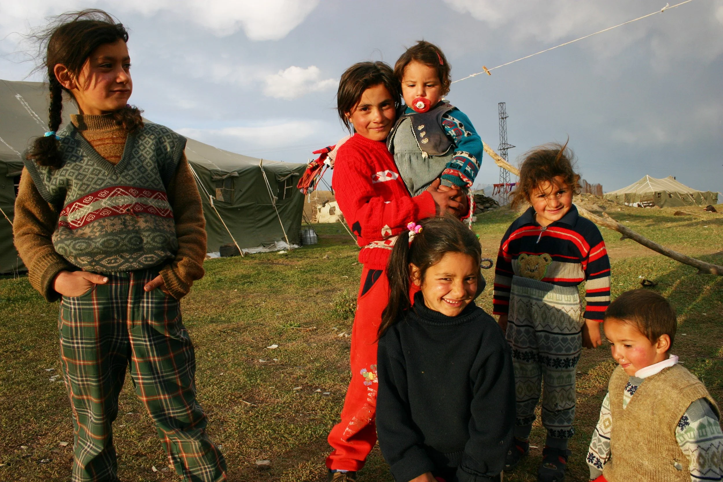 Armenia, Yezidi children