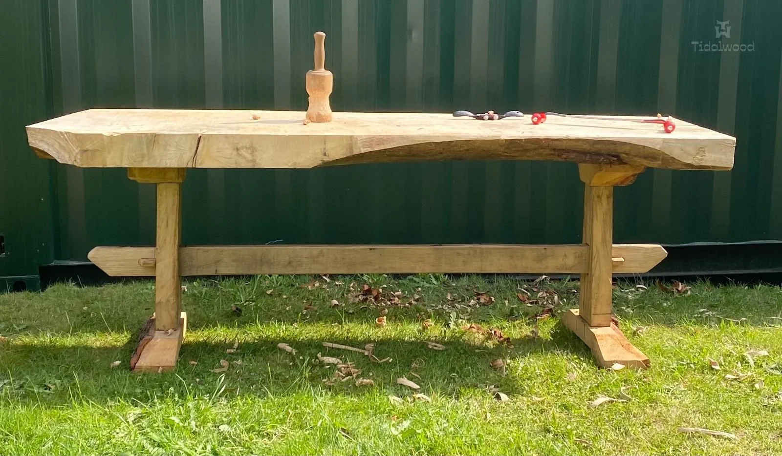 Tidalwood table traditional joinery