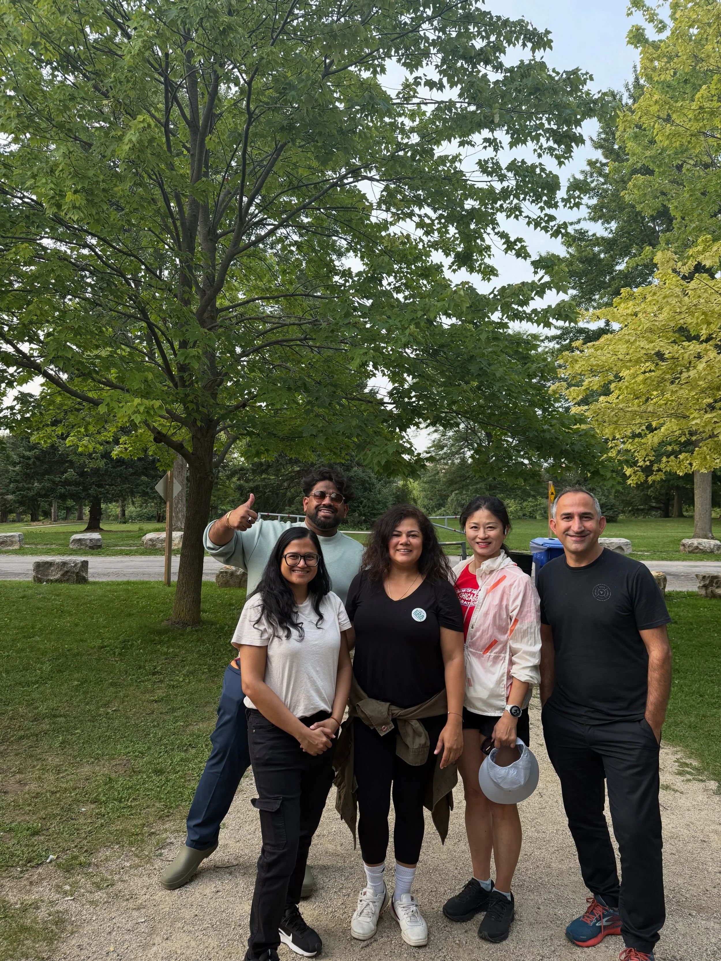 Today, instead of door knocking, we joined the &ldquo;Walk for Wellness&rdquo; at Waterloo Park, hosted by @bookmytherapy.ca and got to meet lots of wonderful folks from our community.

Special thanks to Neha and her team for bringing everyone togeth