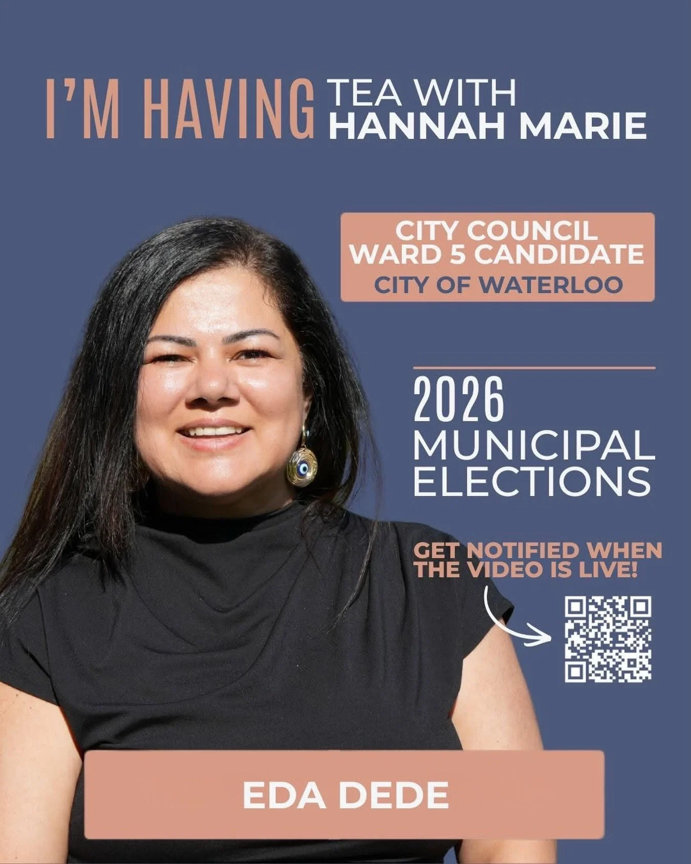 Had a lovely chat with @hannahmariephotographer from @kwheadshots this morning for her @teawithhannahmarie series today. 

On the way, got my favourite almond cookies from the local Ward 5 business @grainharvestbreadhouse but the conversation was so 