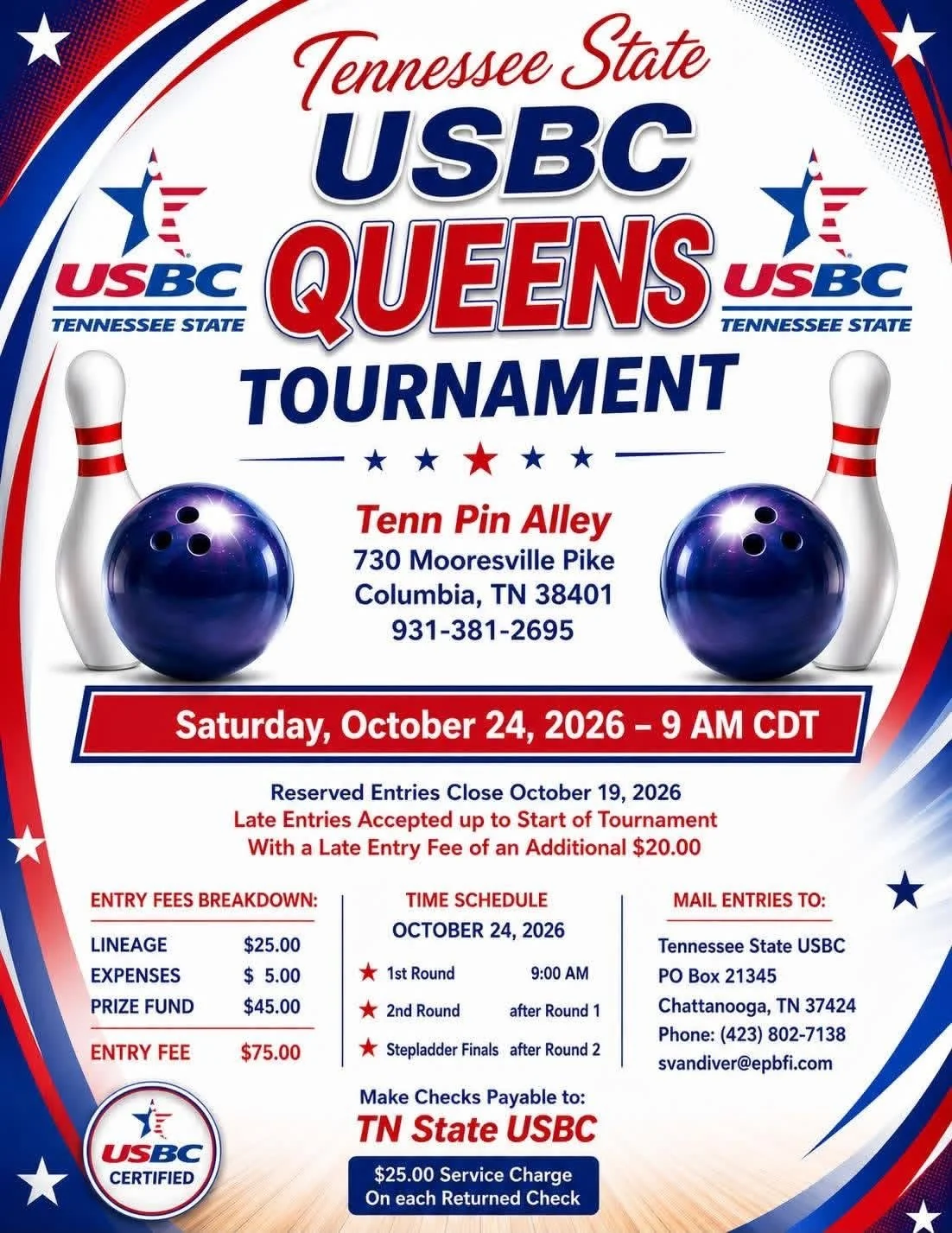 USBC Queens Tournament 