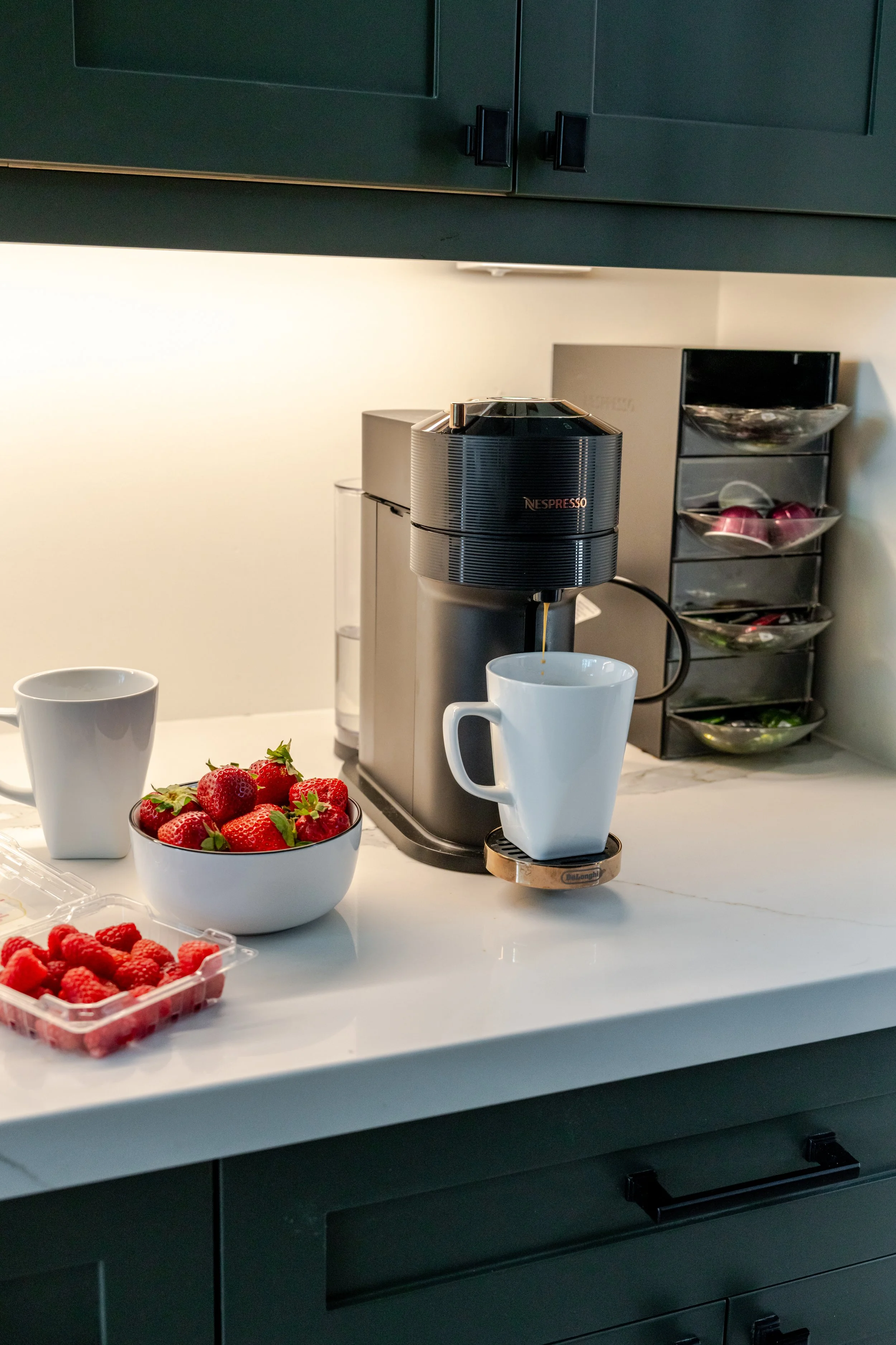 Nespresso with pods provided