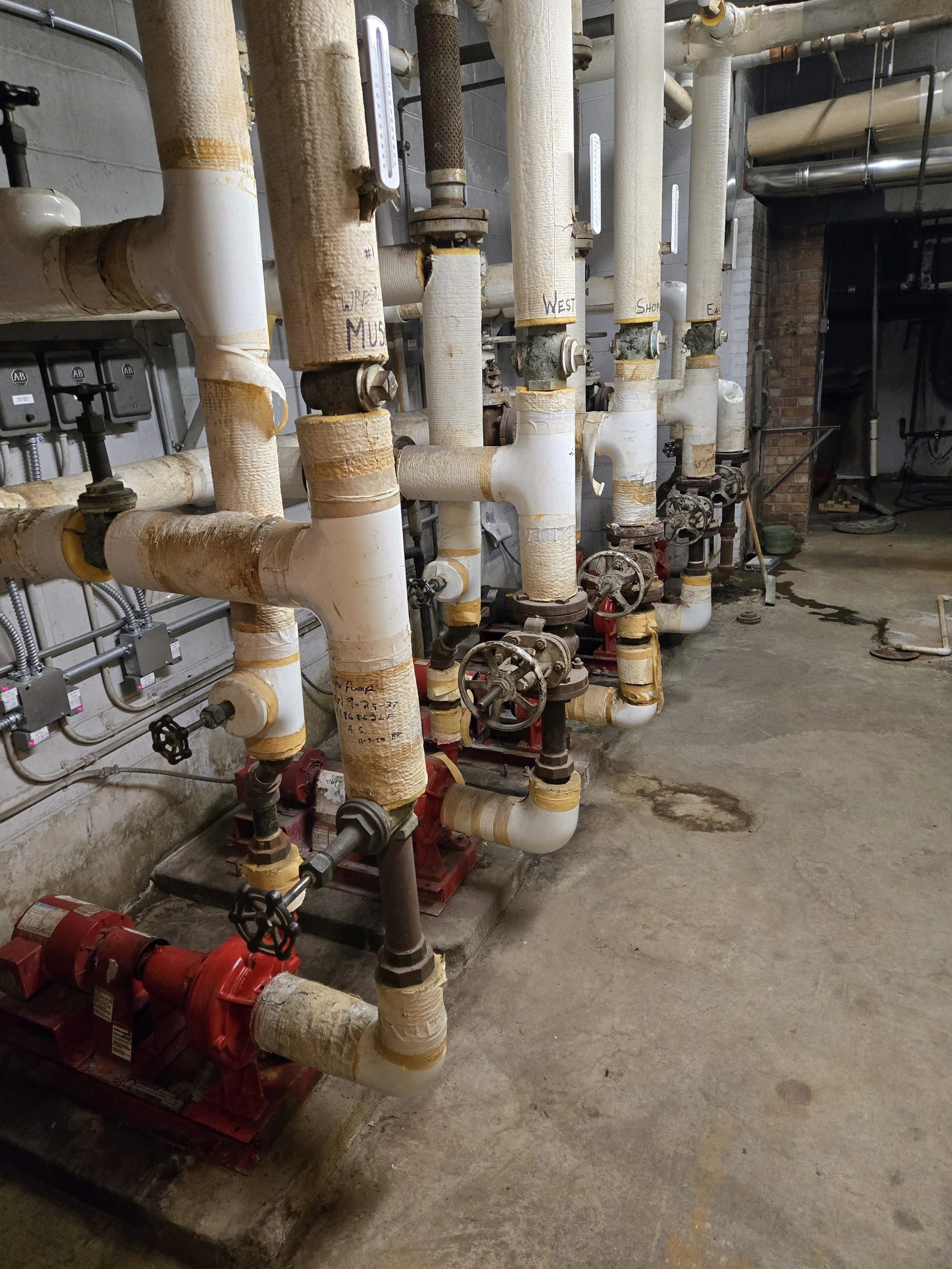 Pumps Need Replacement