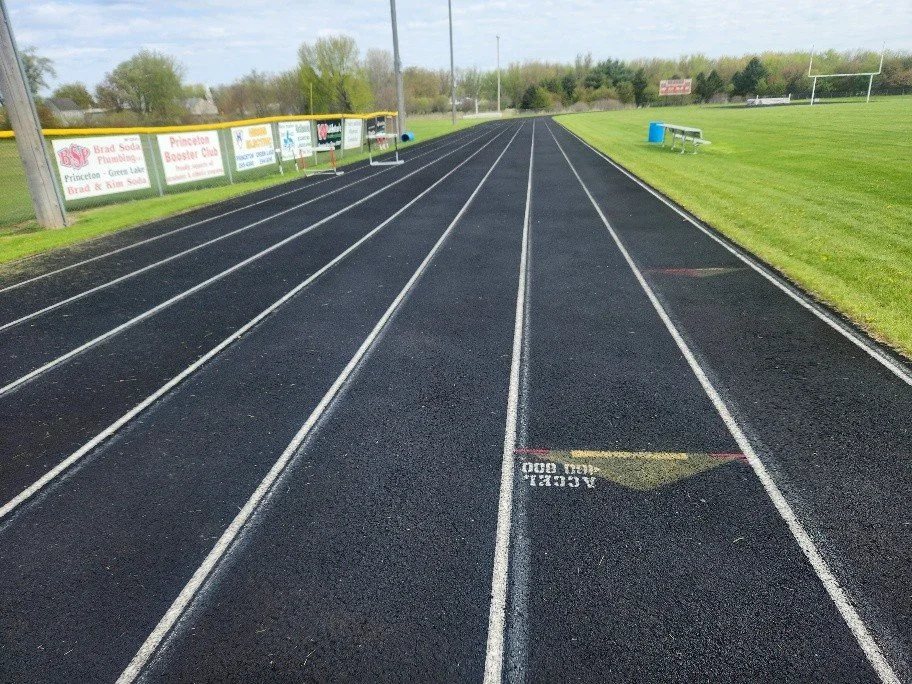 Track in need of resurfacing