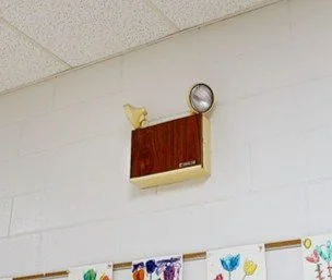 Outdated Emergency Lighting