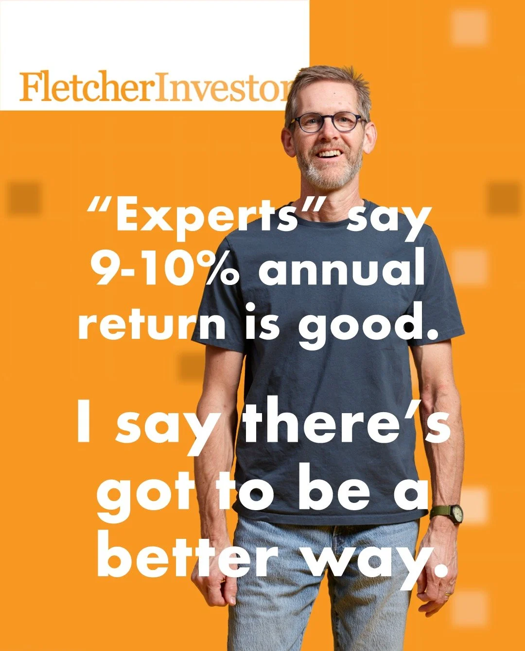 For years I've been trying to beat the S&amp;P 500 Index and have with some success (and luck).
.
The whole time, I've thought "there's got to be a better way."
.
It's that thought that inspired me to create an algorithm I could rely on wit