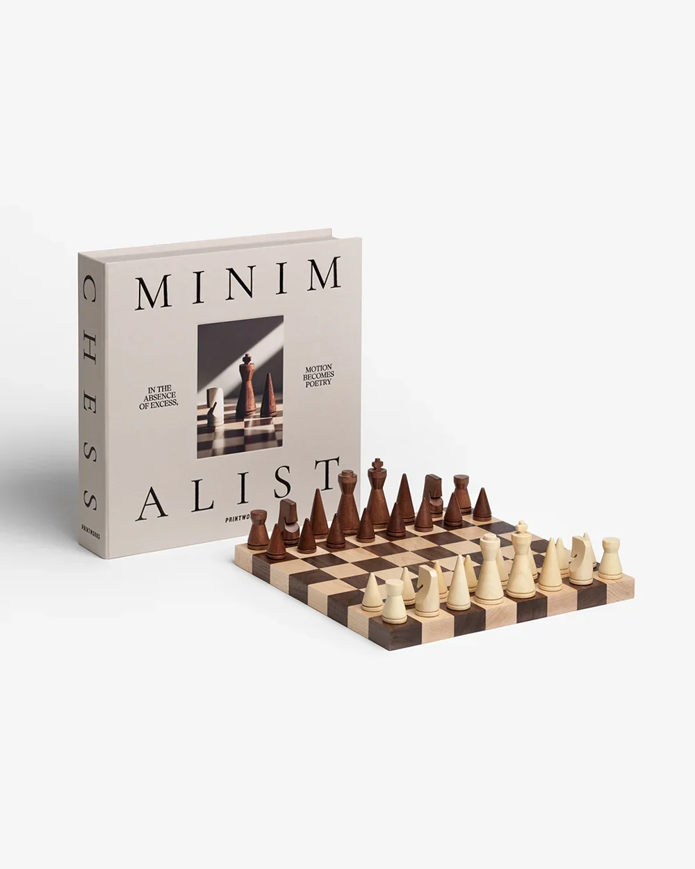 THE MINIMALIST, Wood Chess