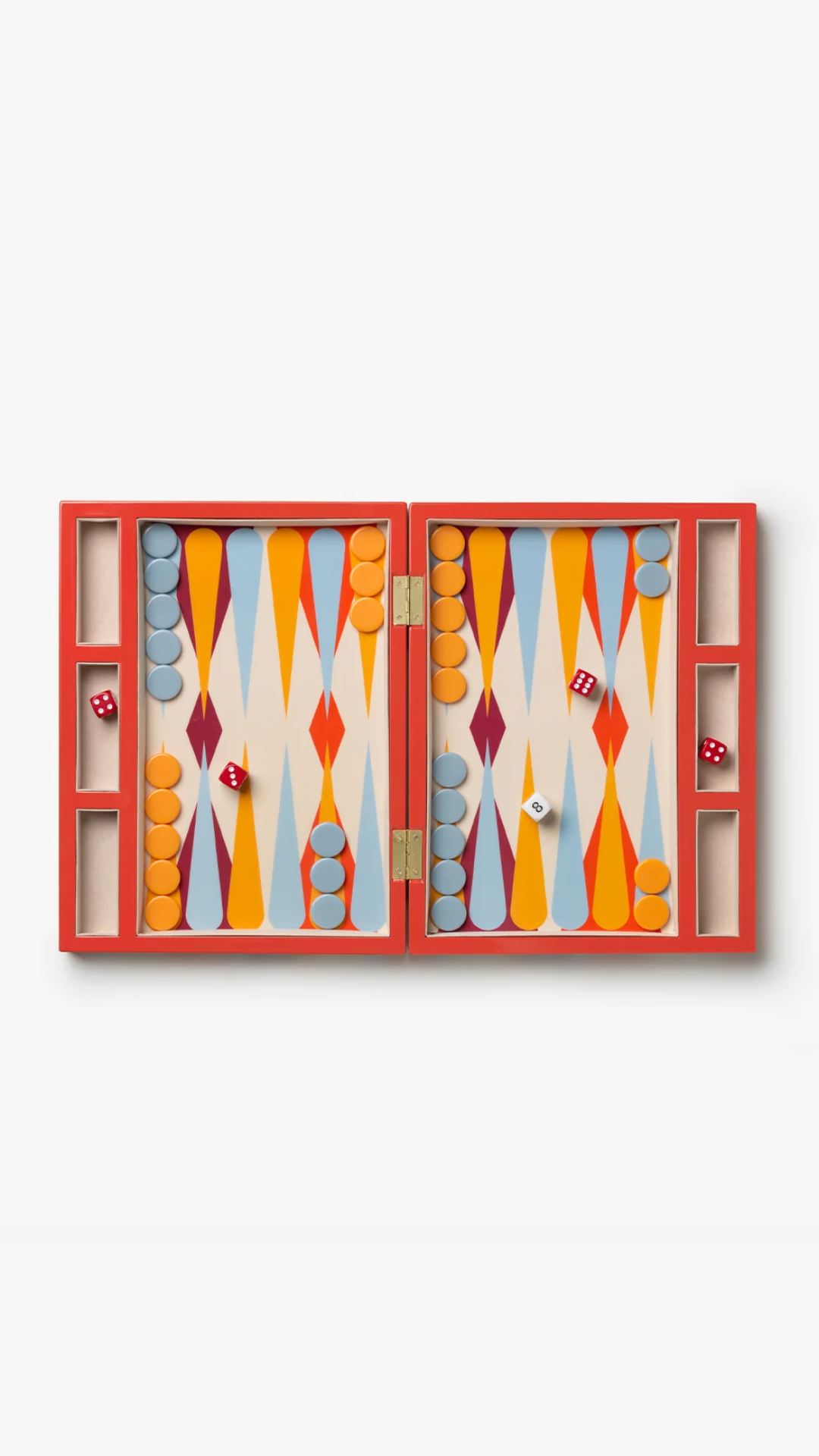 Lacquered BACKGAMMON