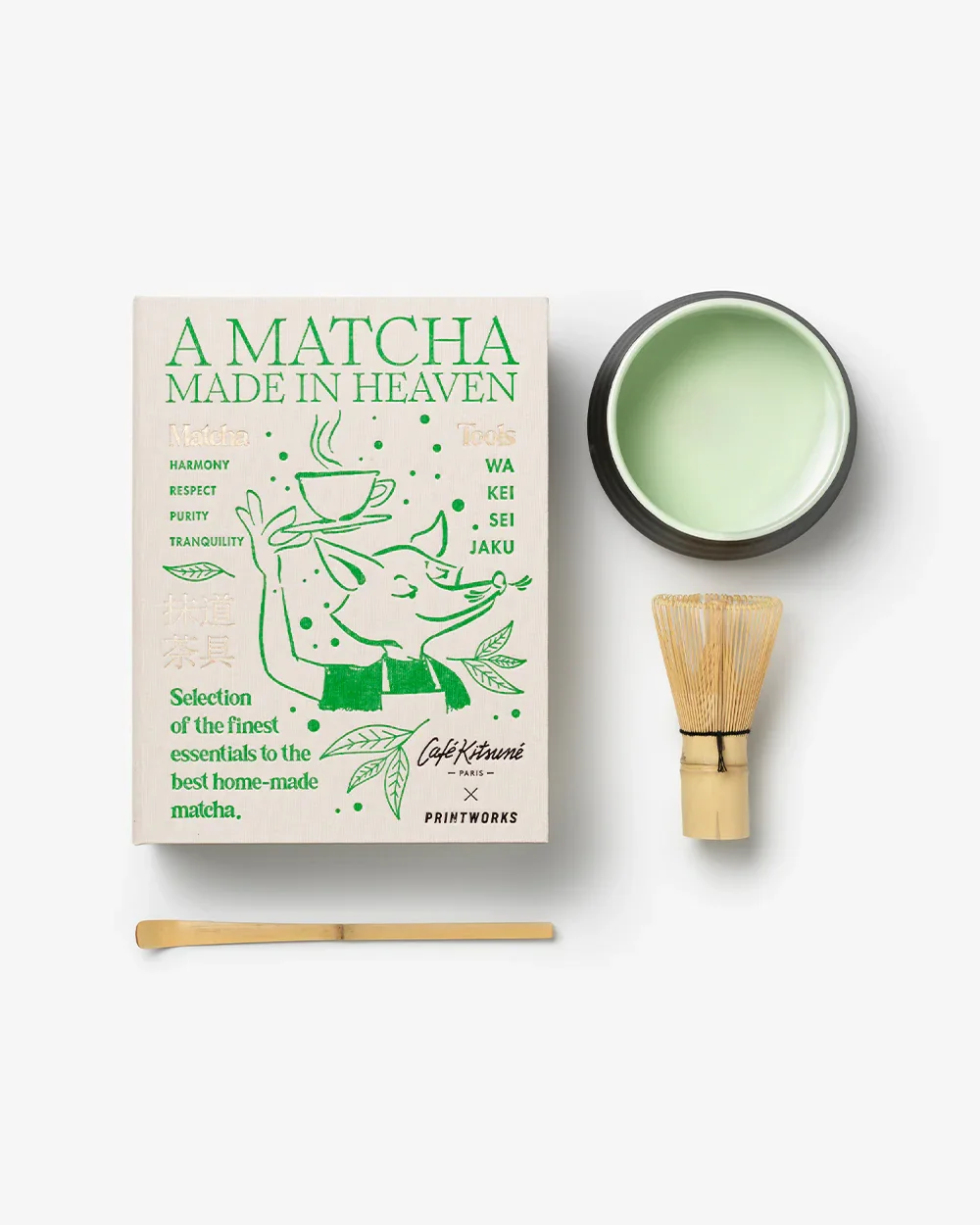 MATCHA TOOLS - Café Kitsuné x Printworks