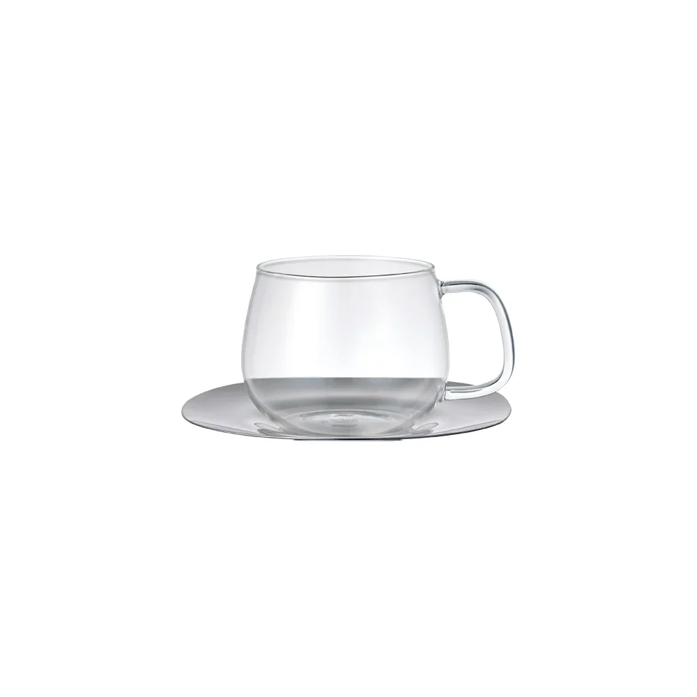 Unitea Cup & Saucer stainless steel - Large
