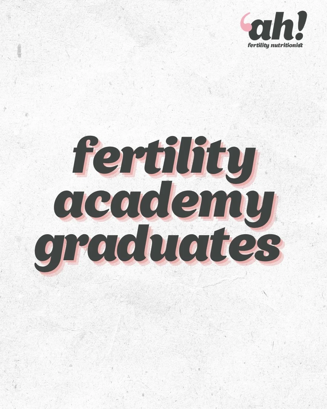 Back in 2021, one of the practitioners in my very first cohort was building her fertility nutrition practice, learning the same clinical frameworks I&rsquo;ll be teaching this October.

Today, Katie Braswell (@livewildbewell) runs a fully booked prac