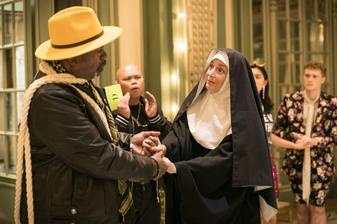 The Comedy of Errors by William Shakespeare, directed by Scott Ebersold,  Boomerang Theatre Company at The Ladies' Tea Room, Prince George Hotel · 2021