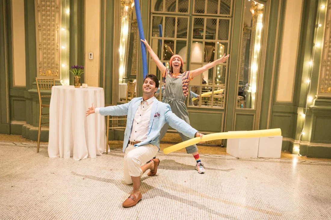 The Comedy of Errors by William Shakespeare, directed by Scott Ebersold,  Boomerang Theatre Company at The Ladies' Tea Room, Prince George Hotel · 2021