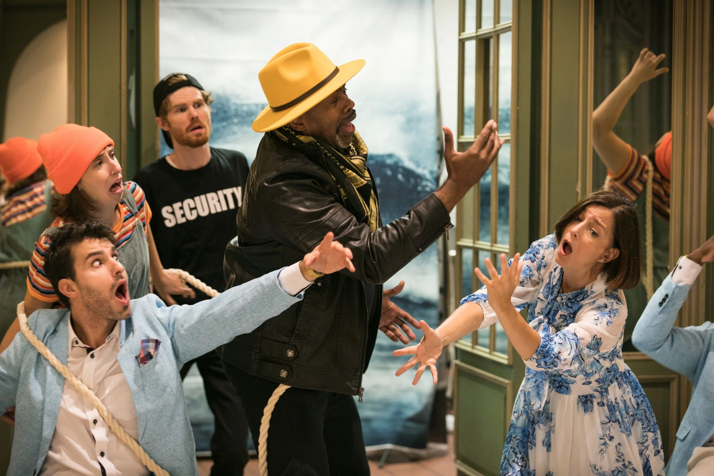 The Comedy of Errors by William Shakespeare, directed by Scott Ebersold,  Boomerang Theatre Company at The Ladies' Tea Room, Prince George Hotel · 2021