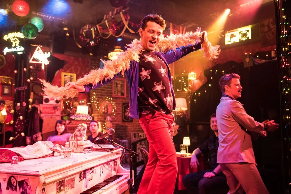 Michael Longoria in The View UpStairs by Max Vernon, directed by Scott Ebersold, Lynn Redgrave Theater 2017