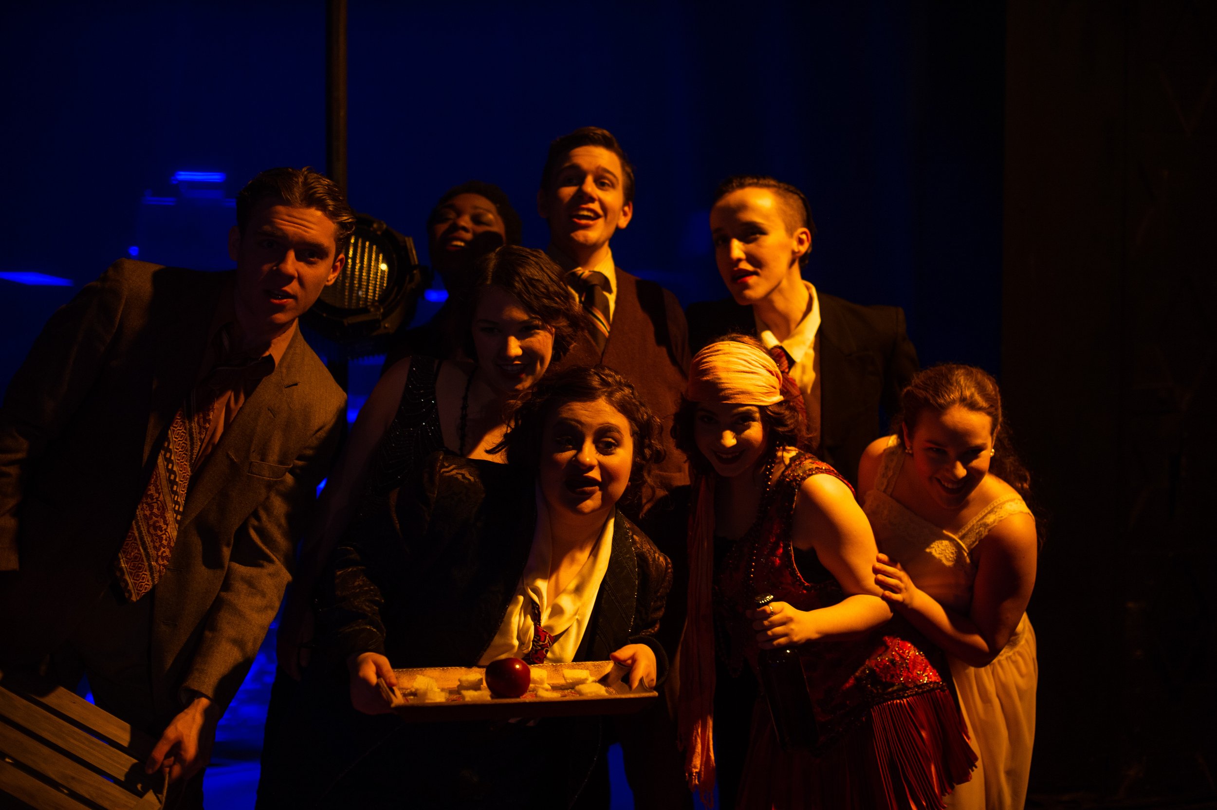 The Wild Party by Andrew Lippa, directed by Scott Ebersold, Post Theatre Company 2019