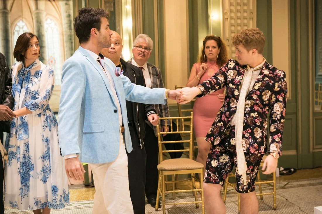 The Comedy of Errors by William Shakespeare, directed by Scott Ebersold,  Boomerang Theatre Company at The Ladies' Tea Room, Prince George Hotel · 2021