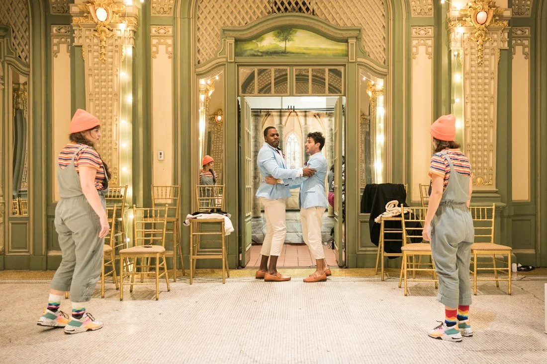 The Comedy of Errors by William Shakespeare, directed by Scott Ebersold,  Boomerang Theatre Company at The Ladies' Tea Room, Prince George Hotel · 2021