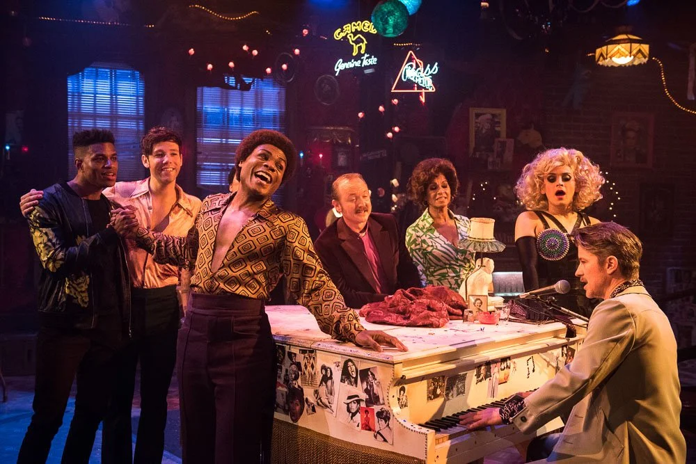 The View UpStairs by Max Vernon, directed by Scott Ebersold, Lynn Redgrave Theater 2017