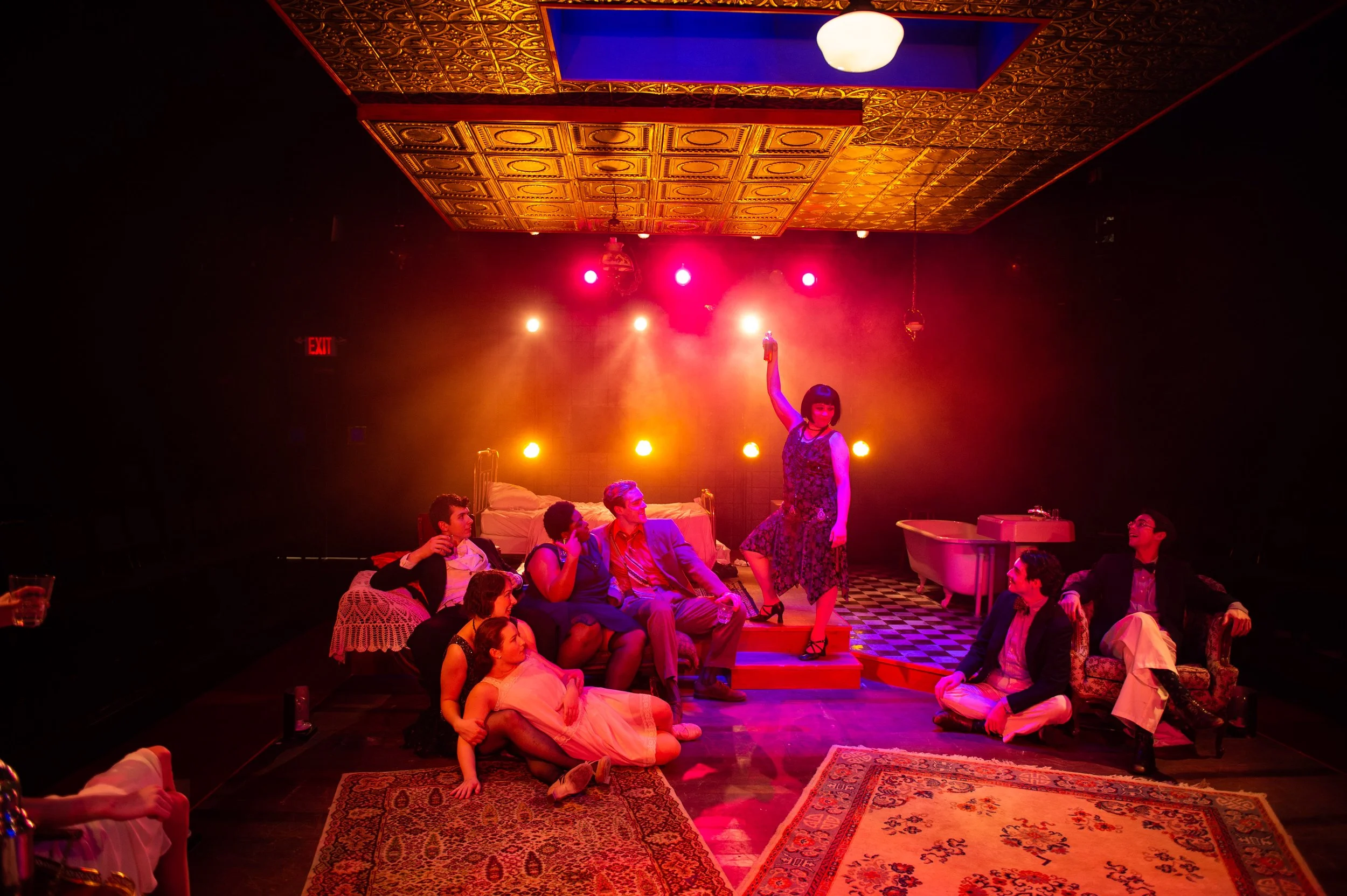 The Wild Party by Andrew Lippa, directed by Scott Ebersold, Post Theatre Company 2019