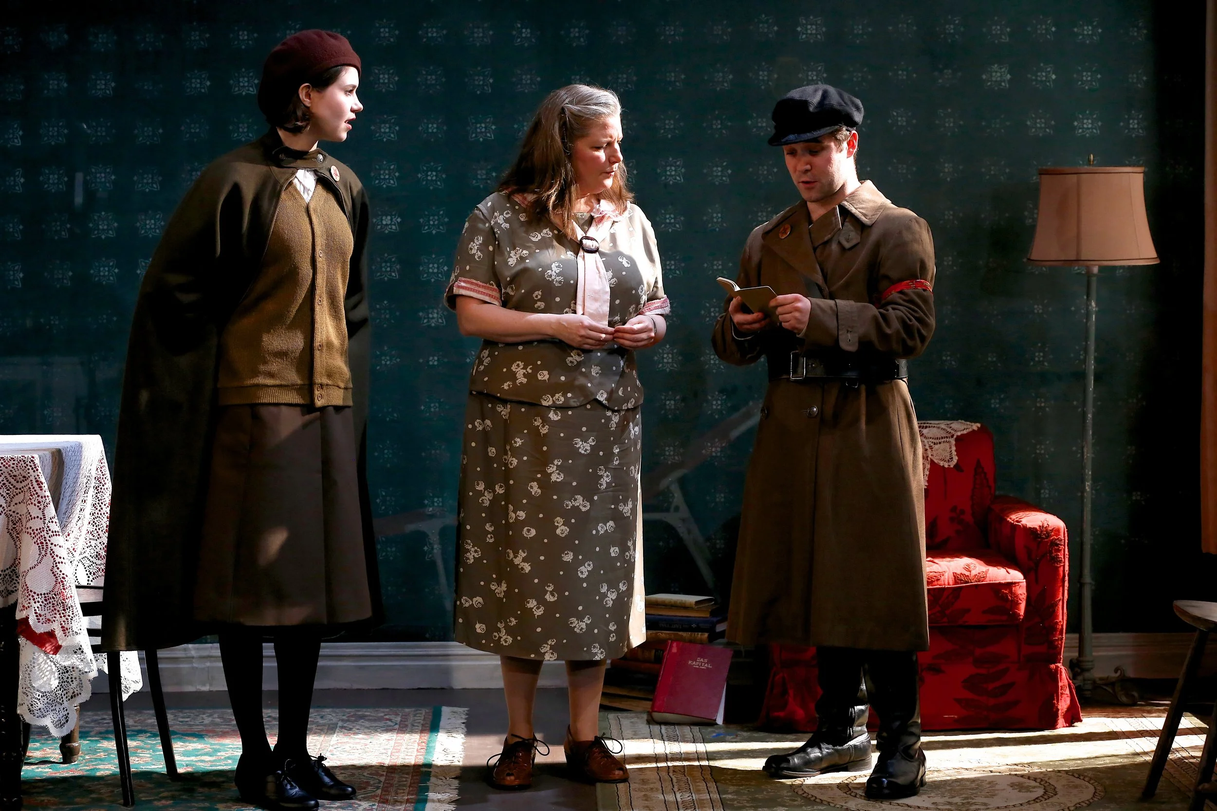 A Bright Room Called Day by Tony Kushner, adapted by Lauren Whitehead and Scott Ebersold , directed by Scott Ebersold, Columbia Stages, Connelly Theater,  2014