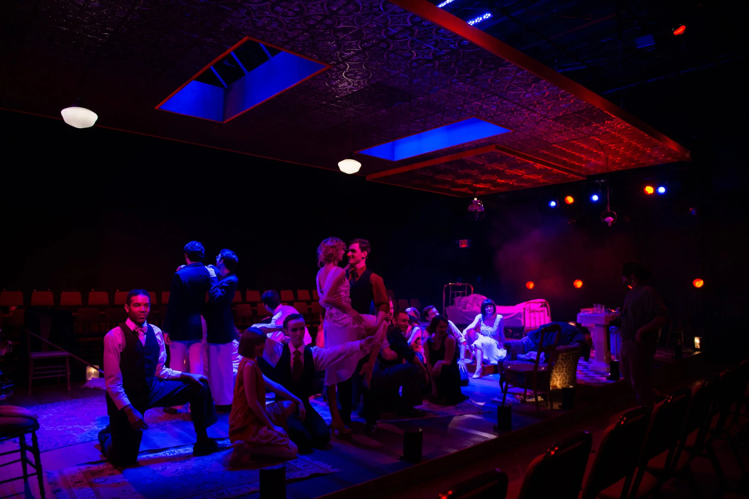 The Wild Party by Andrew Lippa, directed by Scott Ebersold, Post Theatre Company 2019