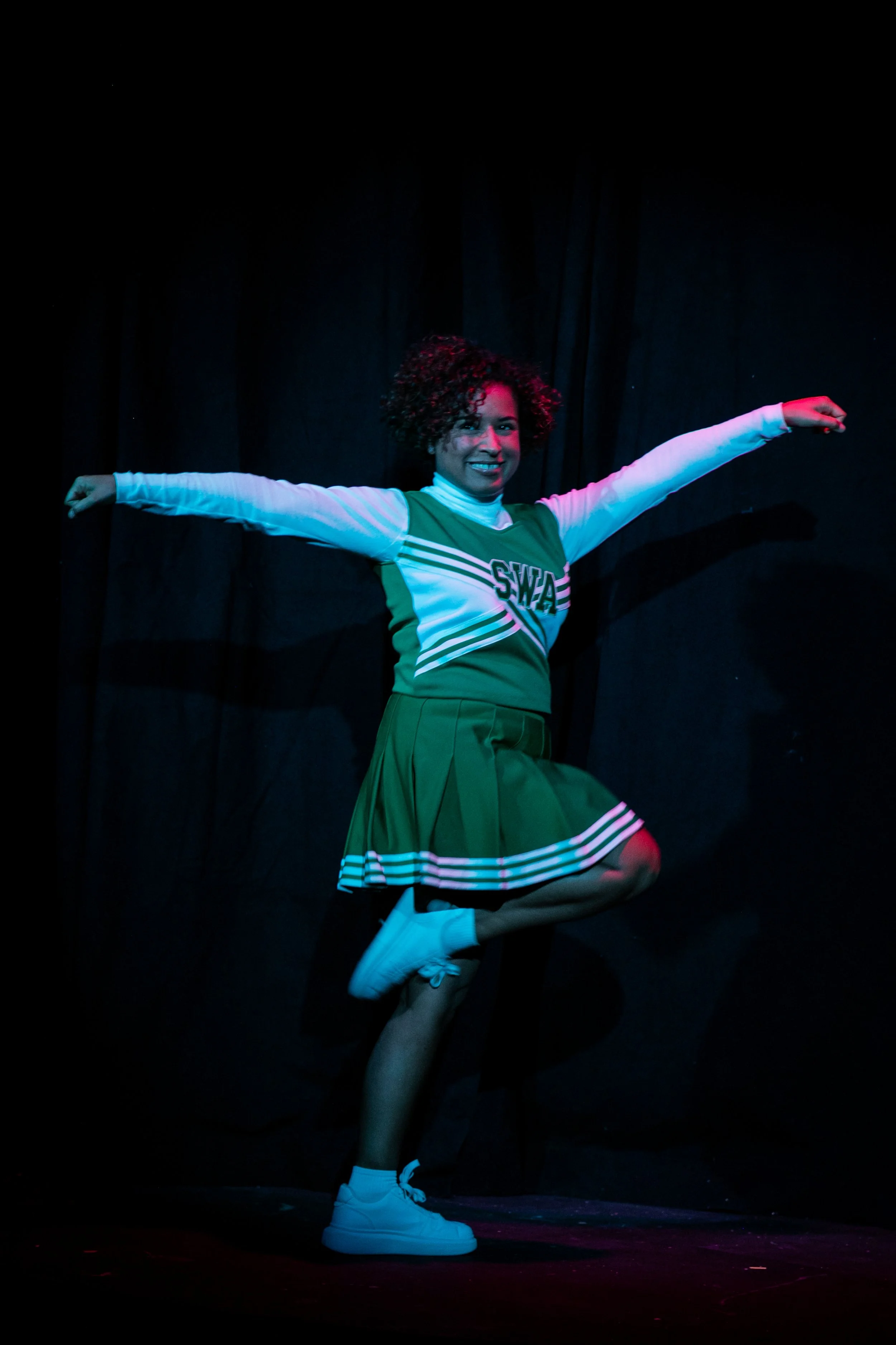 Rocky Vega in Mercutio Loves Romeo Love Juliet Loves by Gina Femia, directed by Scott Ebersold, Boomerang Theatre Company, Gural Theatre of ART/NY 2024