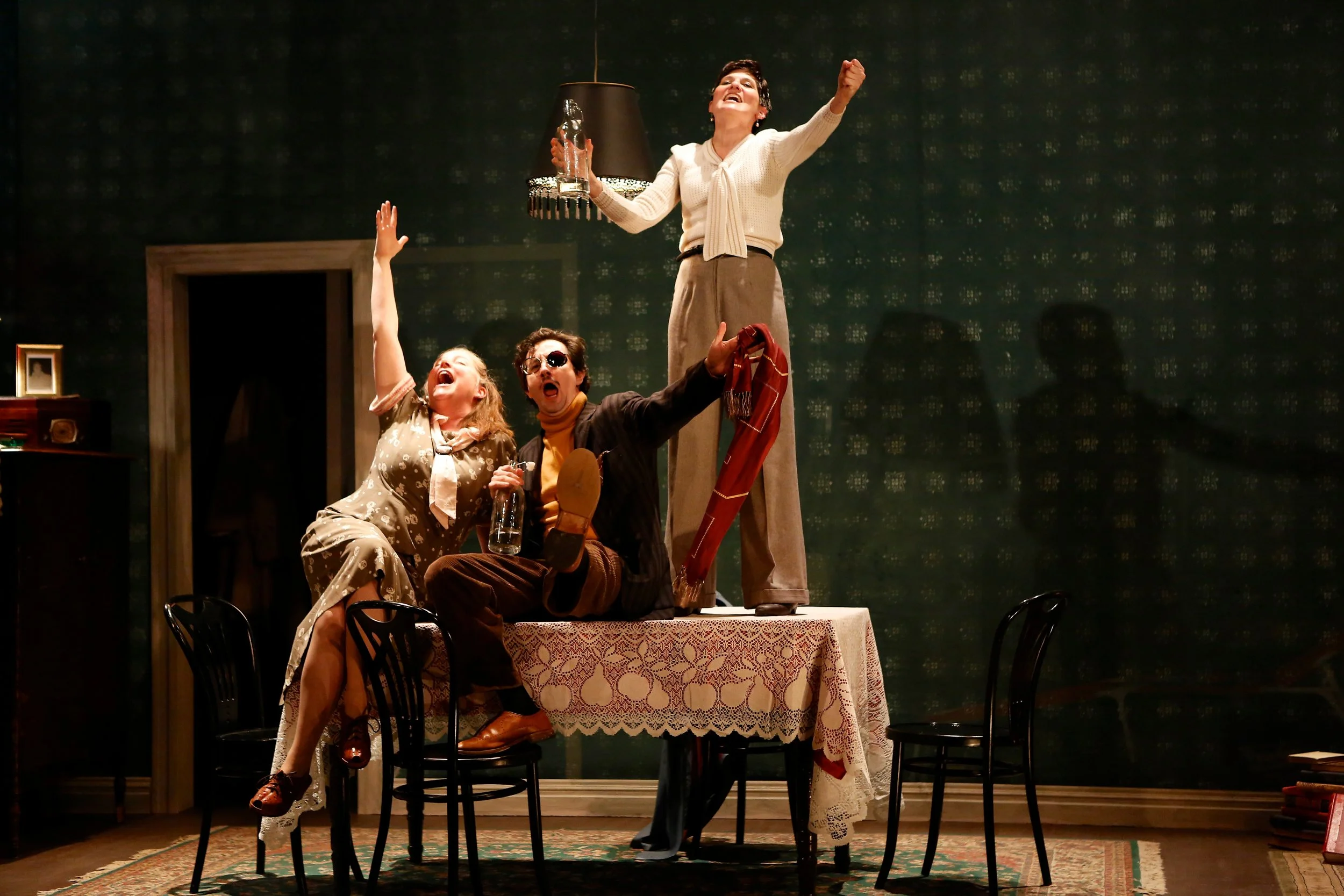A Bright Room Called Day by Tony Kushner, adapted by Lauren Whitehead and Scott Ebersold , directed by Scott Ebersold, Columbia Stages, Connelly Theater,  2014