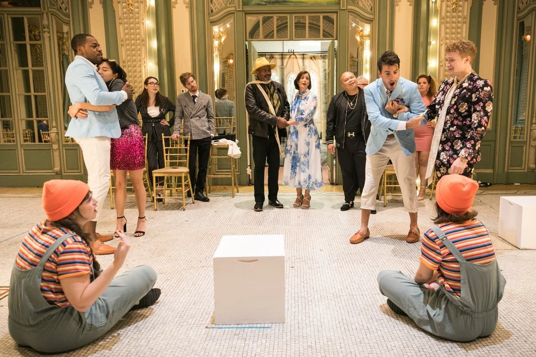 The Comedy of Errors by William Shakespeare, directed by Scott Ebersold,  Boomerang Theatre Company at The Ladies' Tea Room, Prince George Hotel · 2021