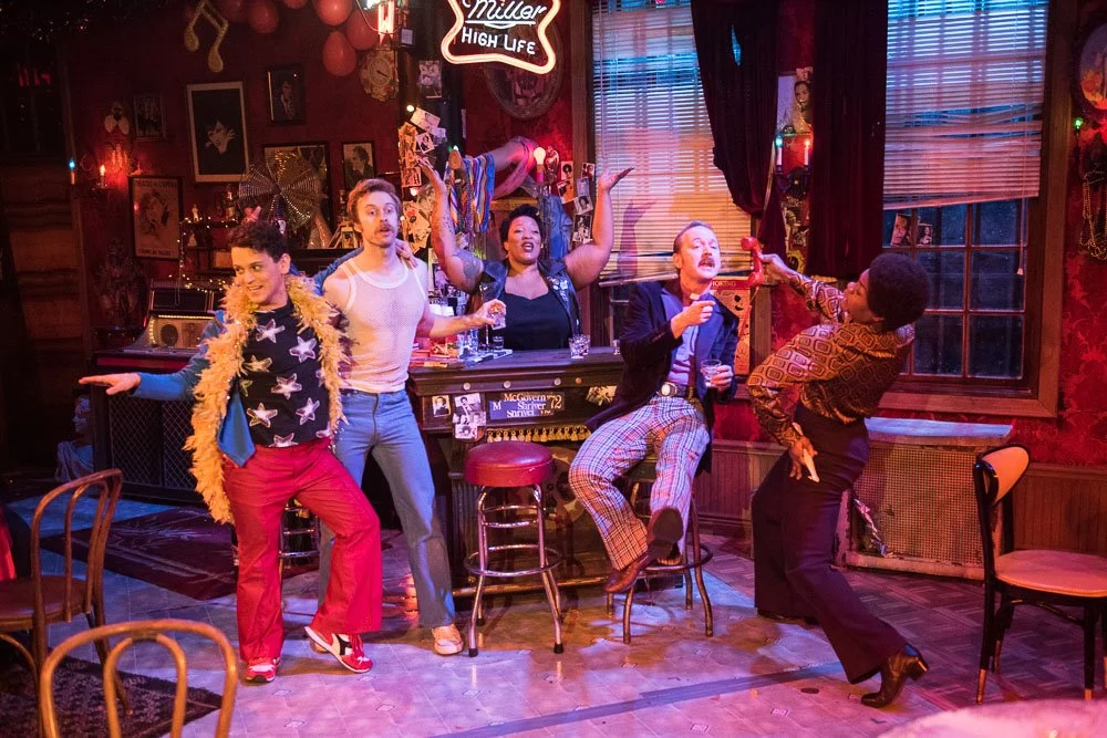 The View UpStairs by Max Vernon, directed by Scott Ebersold, Lynn Redgrave Theater 2017