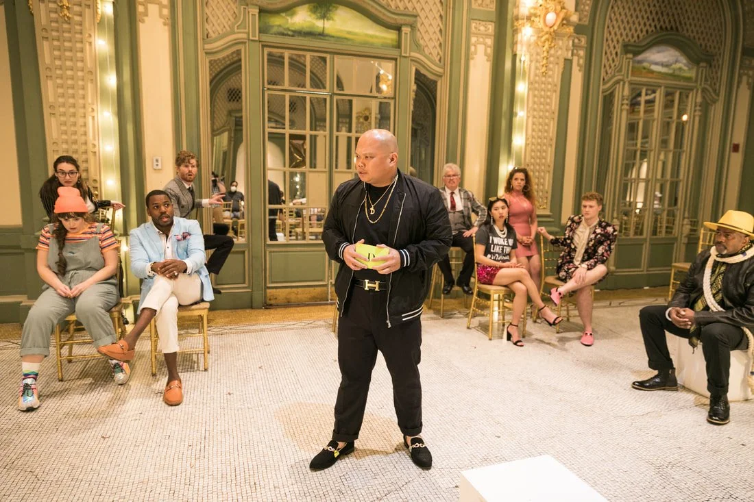 The Comedy of Errors by William Shakespeare, directed by Scott Ebersold,  Boomerang Theatre Company at The Ladies' Tea Room, Prince George Hotel · 2021