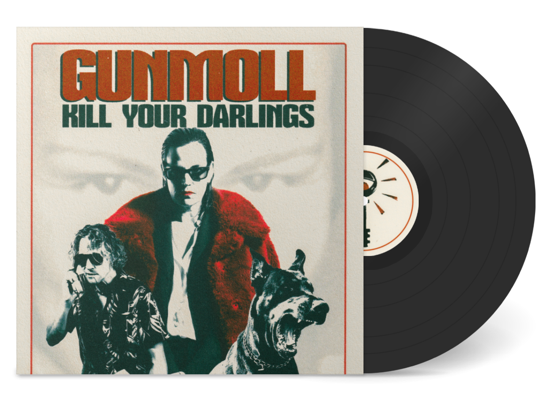 Album cover for GUNMOLL's "Kill Your Darlings"