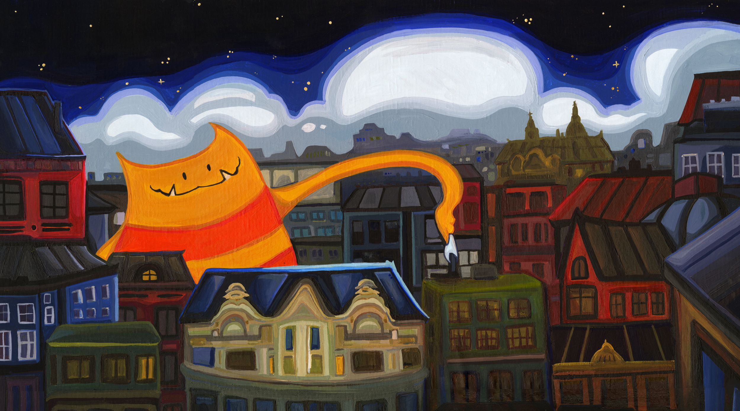 The Monster who wore The City