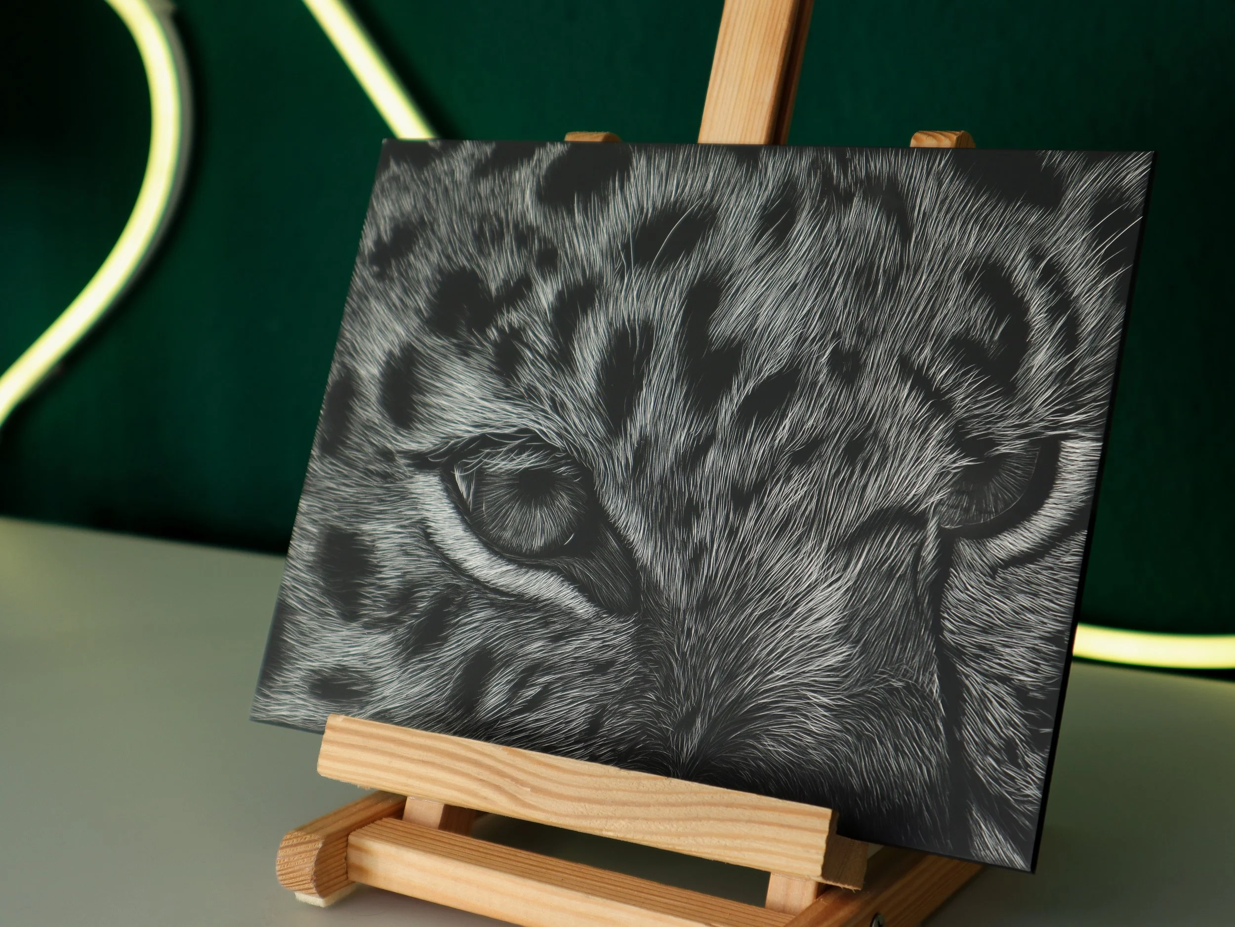 "Wachsames Auge" - Originalkunstwerk
