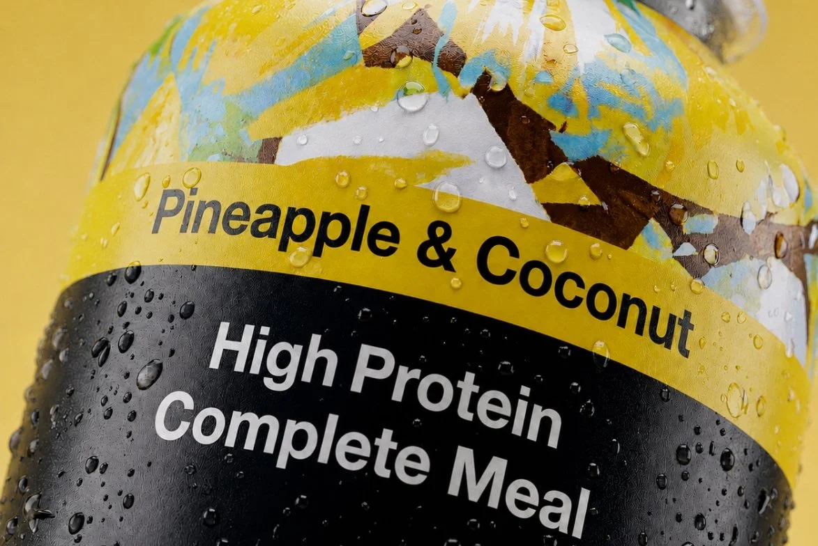A macro image of a bottle