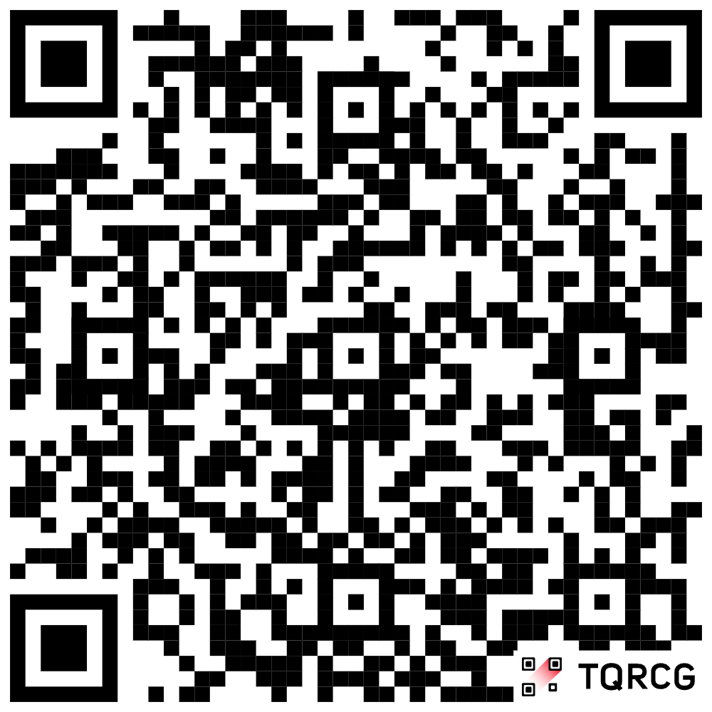 A QR code for scanning with a mobile device.