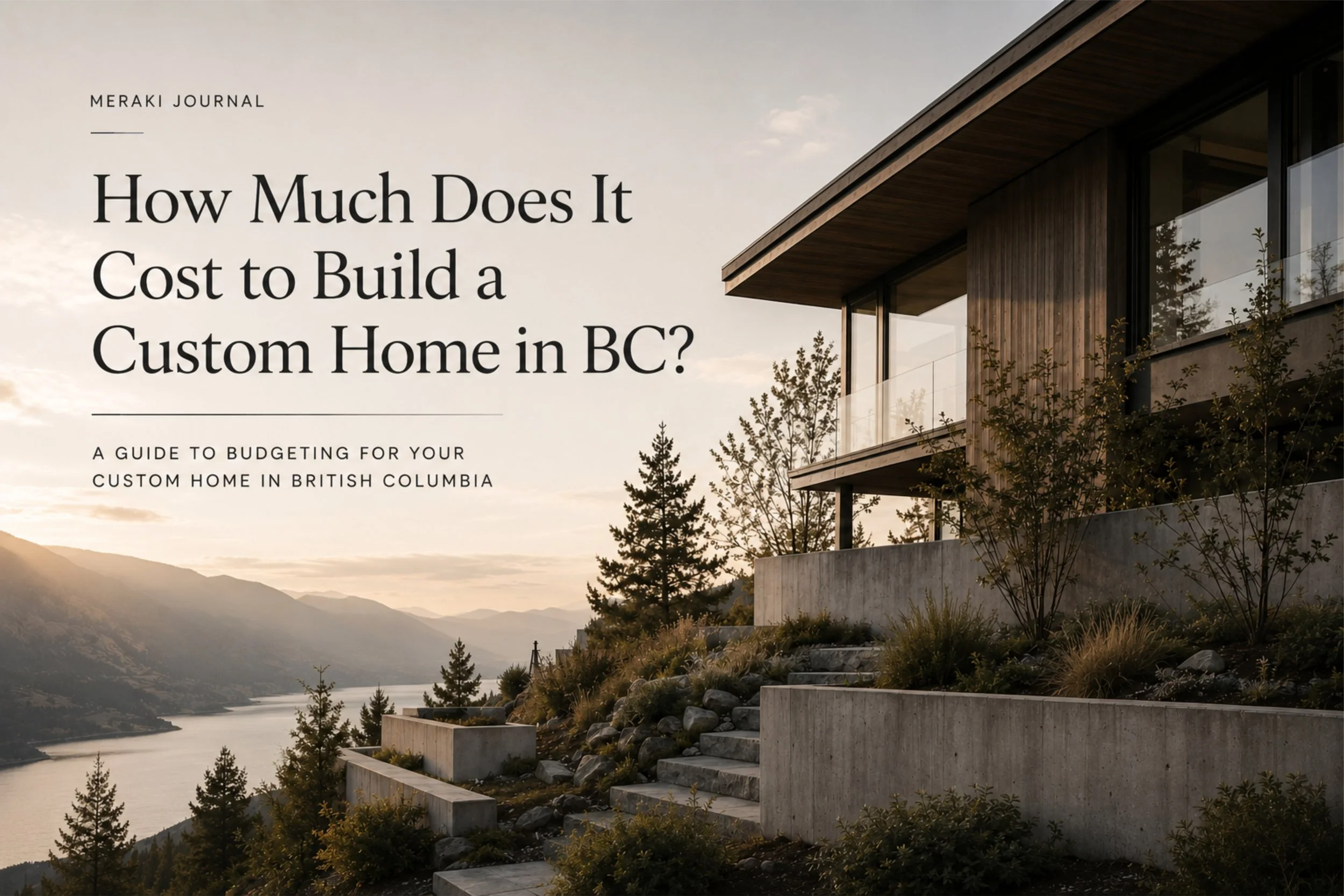 How Much Does It Cost to Build a Custom Home in BC?