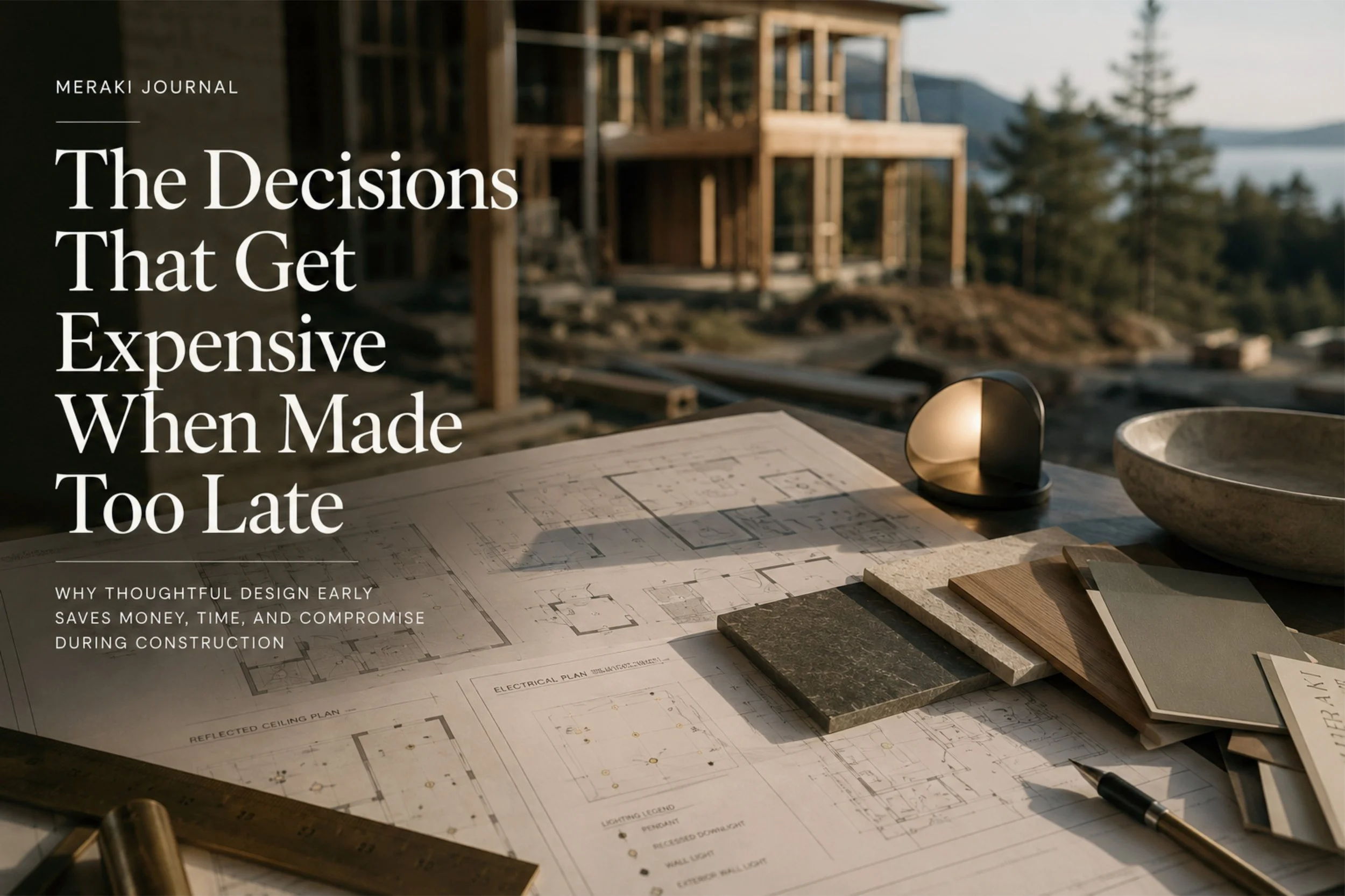 The Most Expensive Decisions in a Custom Home Are Usually the Ones Made Too Late