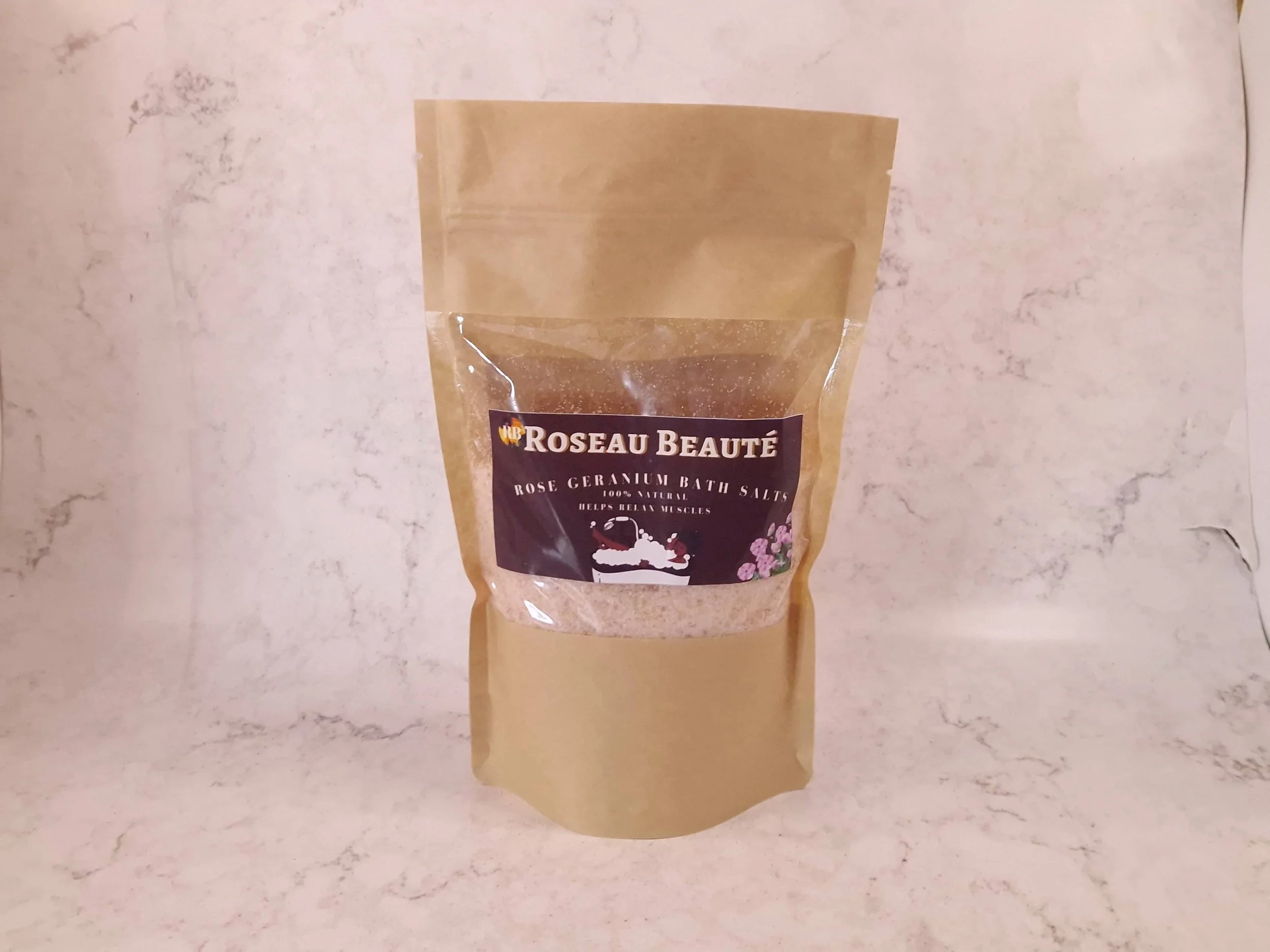 Rose Geranium Bath Salts