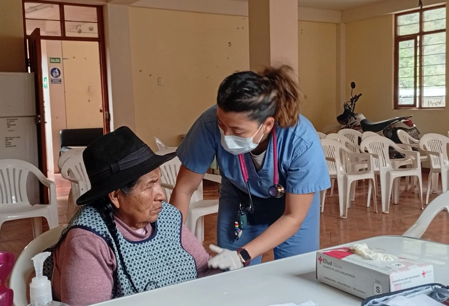 Marjorie Archila brings care across distances in Peru