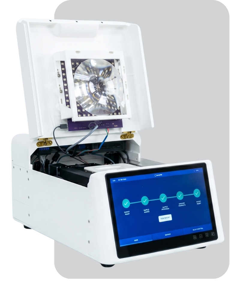 SPLENDID Platform benchtop phenotypic AST sepsis diagnostic test single cell