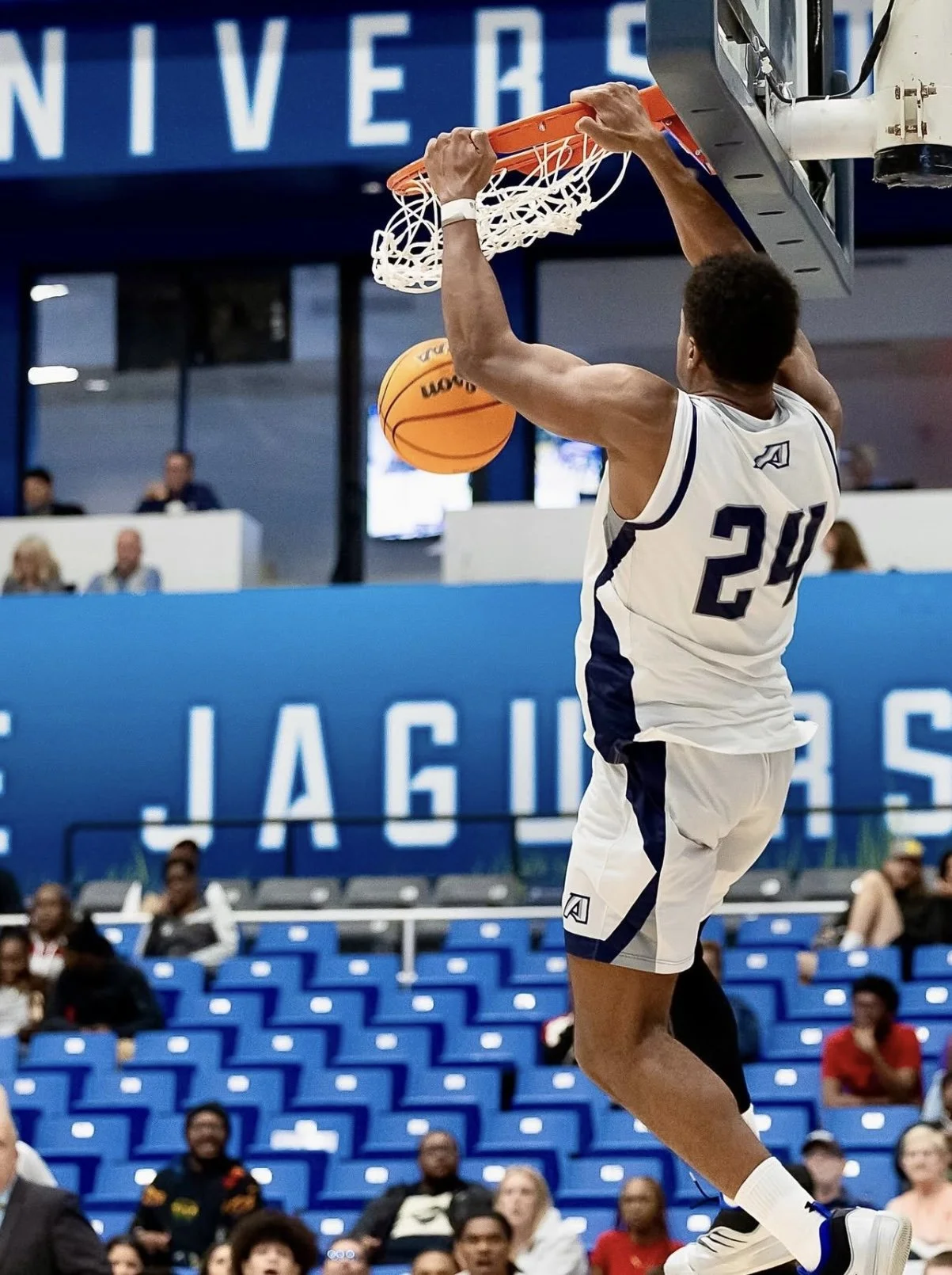 NCAA basketball players who have transitioned from European professional leagues", "versatile forwards in NCAA basketball with international experience" und "NCAA basketball players seeking transfer opportunities