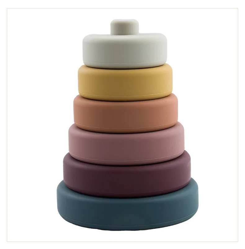 Stacking Silicone Toy Donut