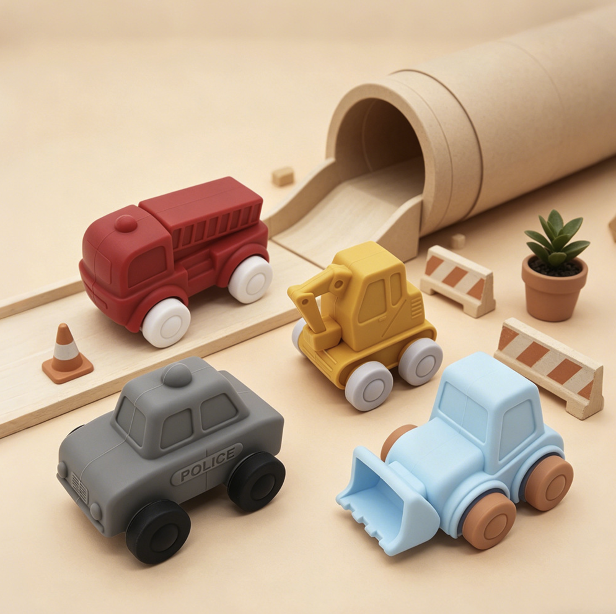 Silicone Toy  Vehicles