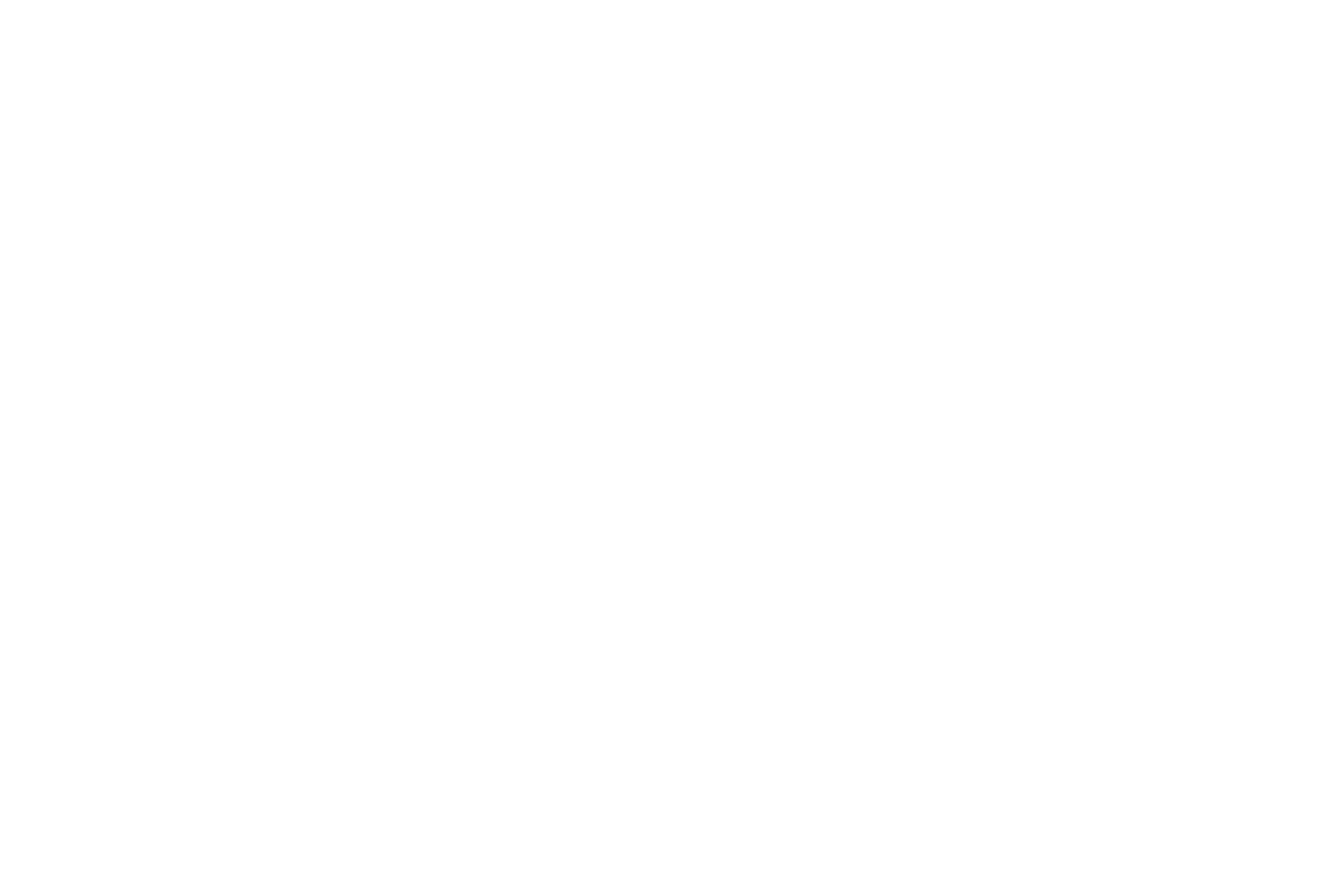 Black background with a large, stylized letter 'D' in white, featuring a pattern of three vertical lines that form the shape of the letter.
