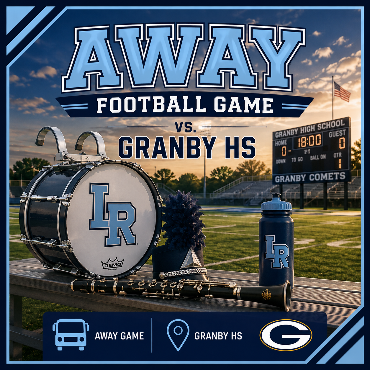 Away Football Game vs. Granby HS