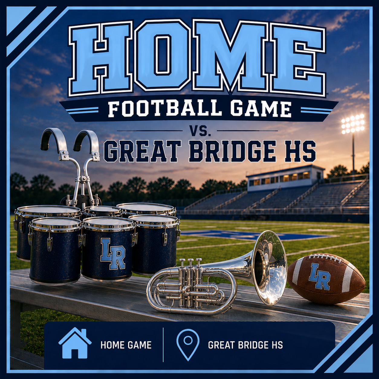 Home Football vs. Great Bridge HS