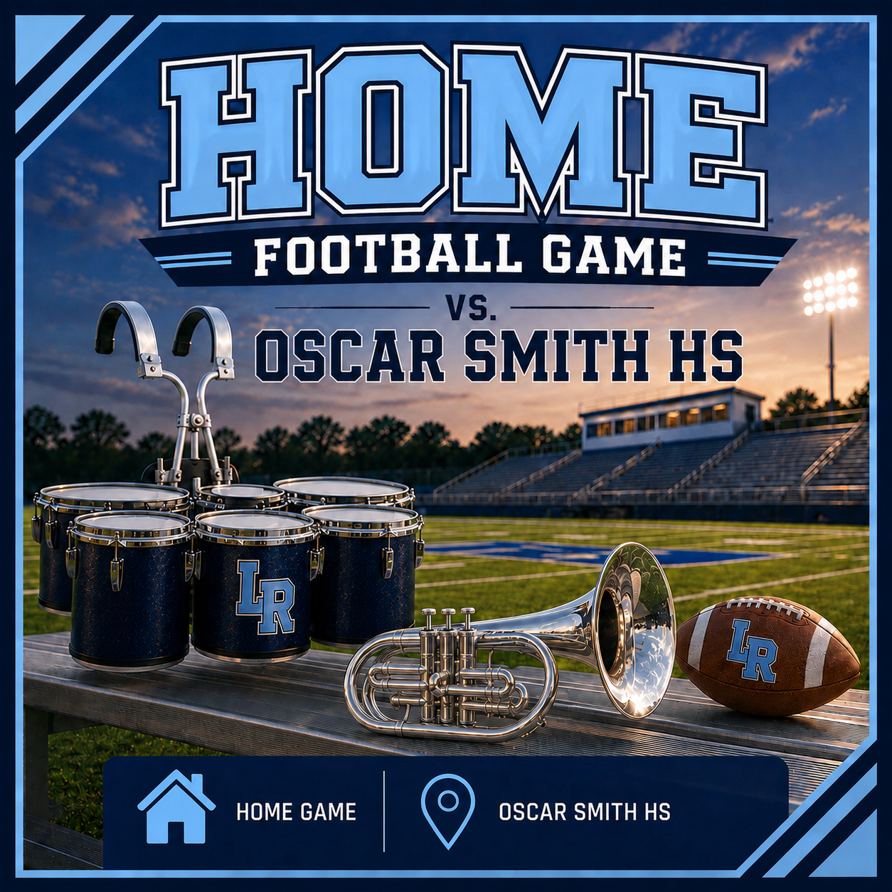 Home Football vs. Oscar Smith HS
