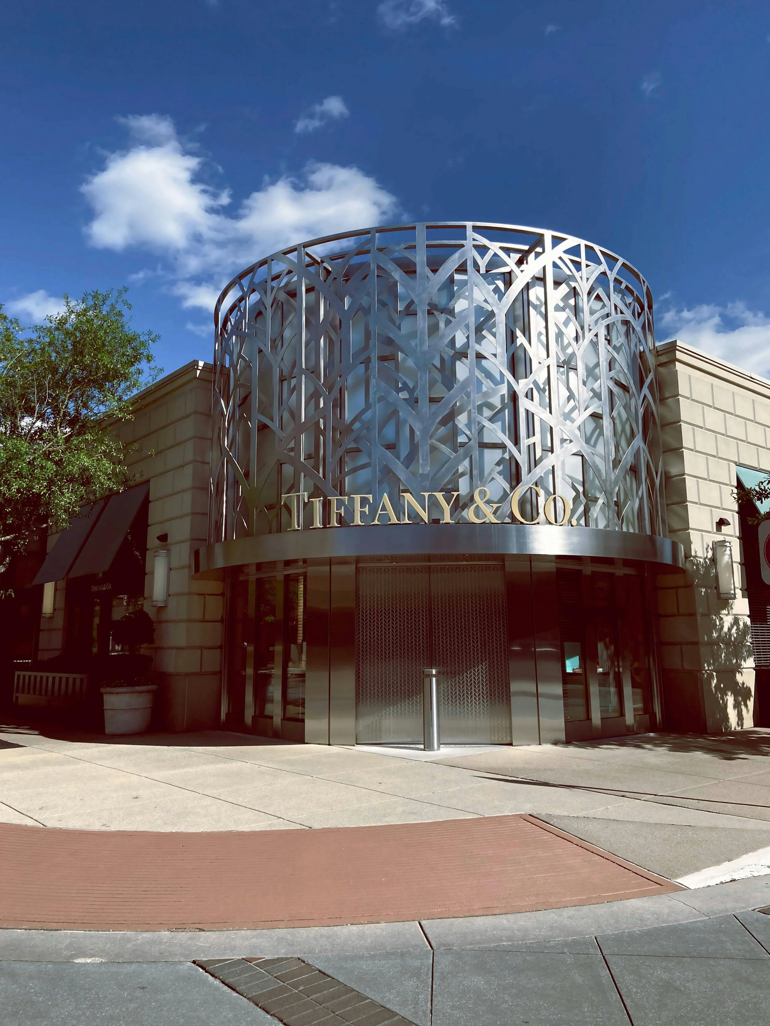 Tiffany & Co. retail location — A/Coe Communications 20-year telecommunications infrastructure partner for in-store cellular connectivity and secure POS systems.